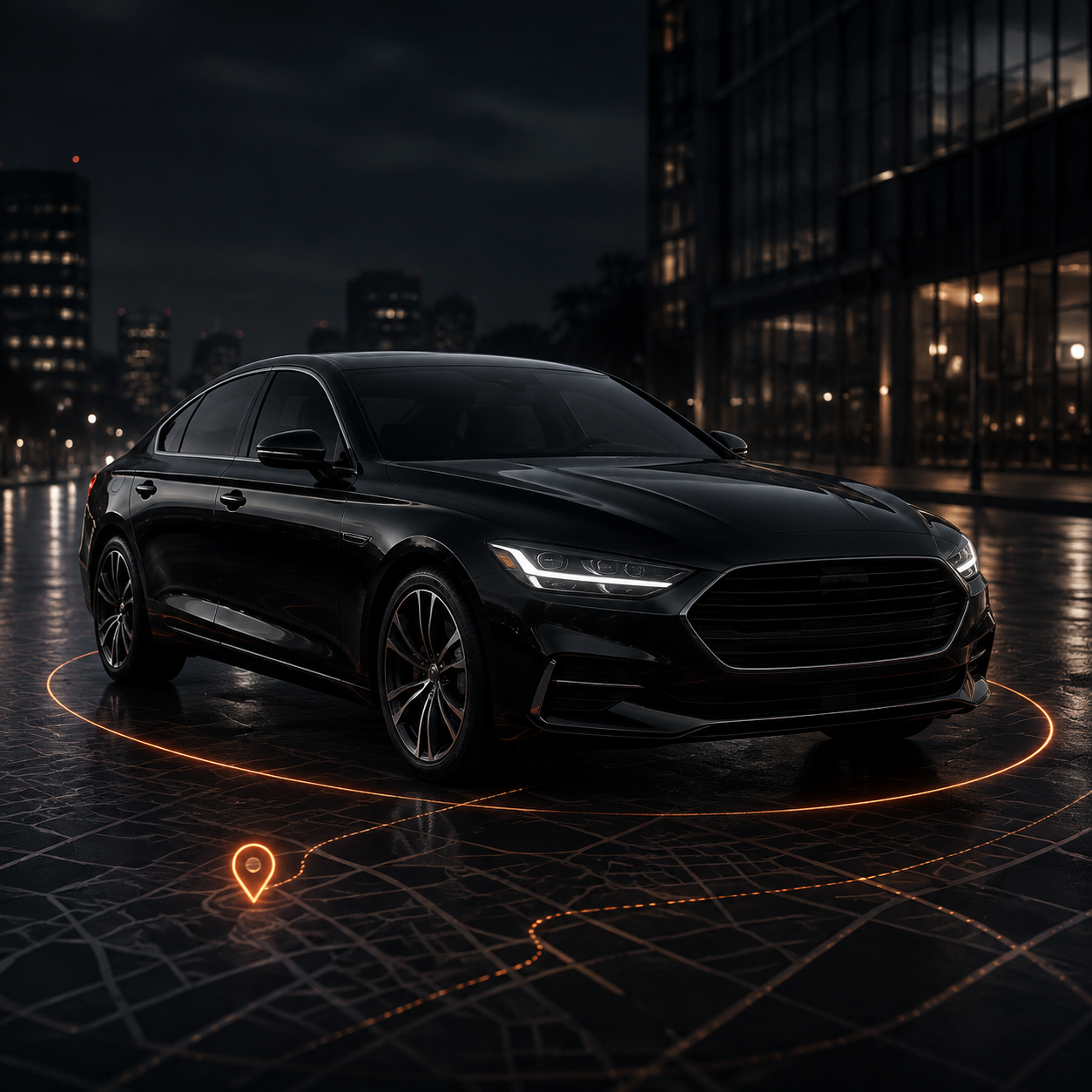Veículo monitorado pela tecnologia de rastreamento da MV CAR